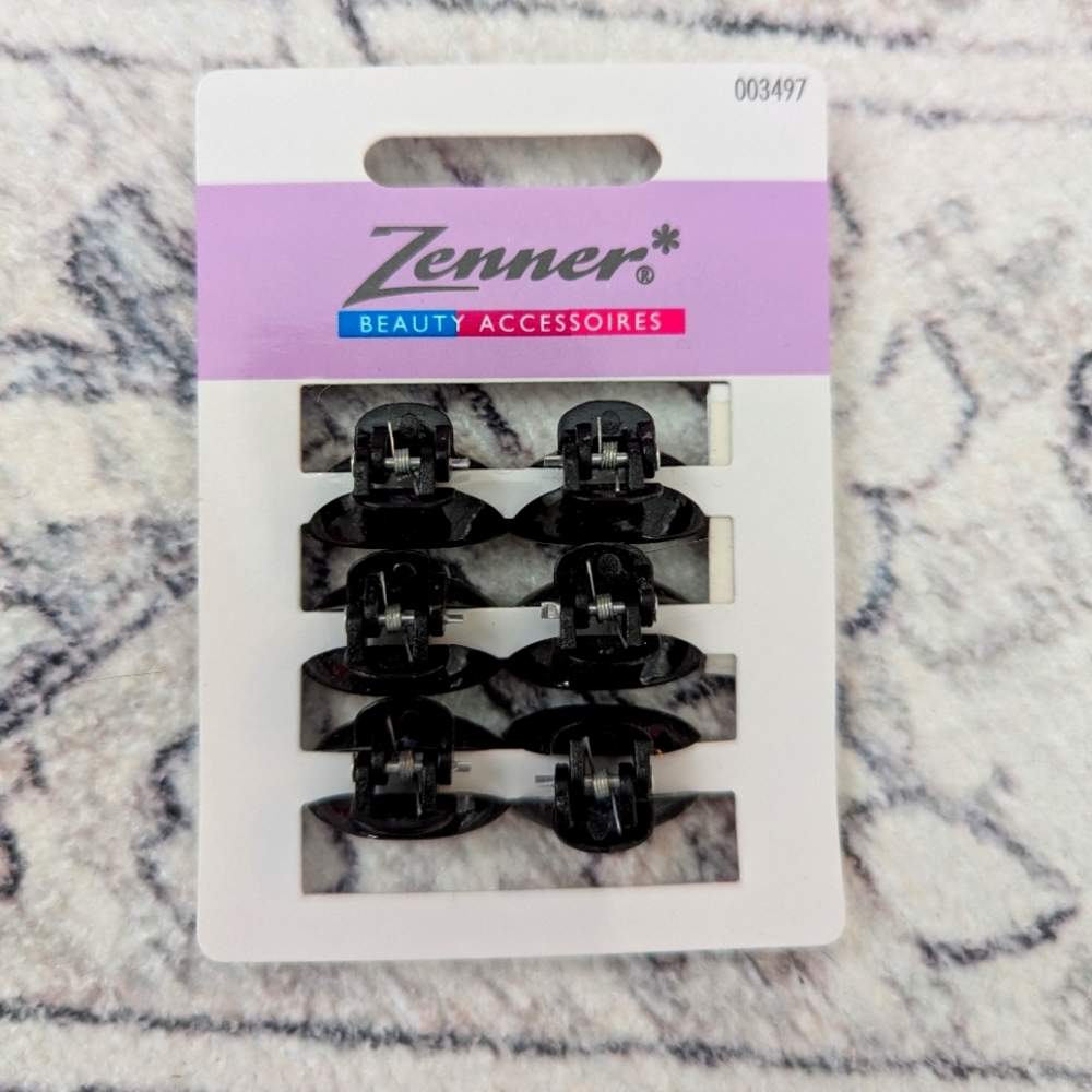 2/$5 Black Hair Clips Set